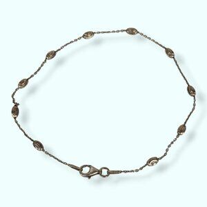 Vintage Sterling Dainty Chain Bracelet/Anklet